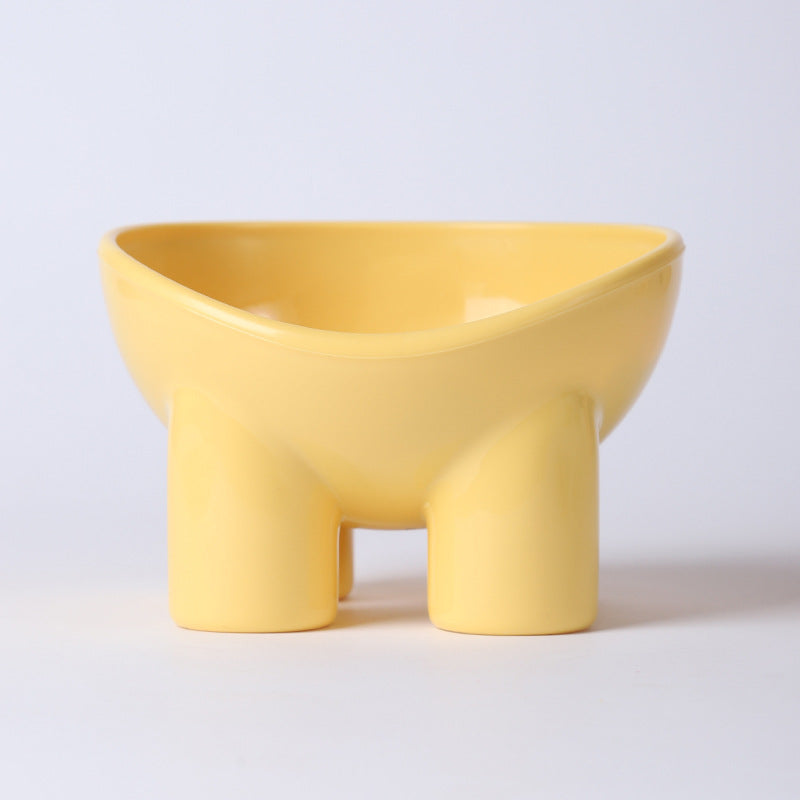 Tilted Raised Pet Bowl – Stress Free Feeding