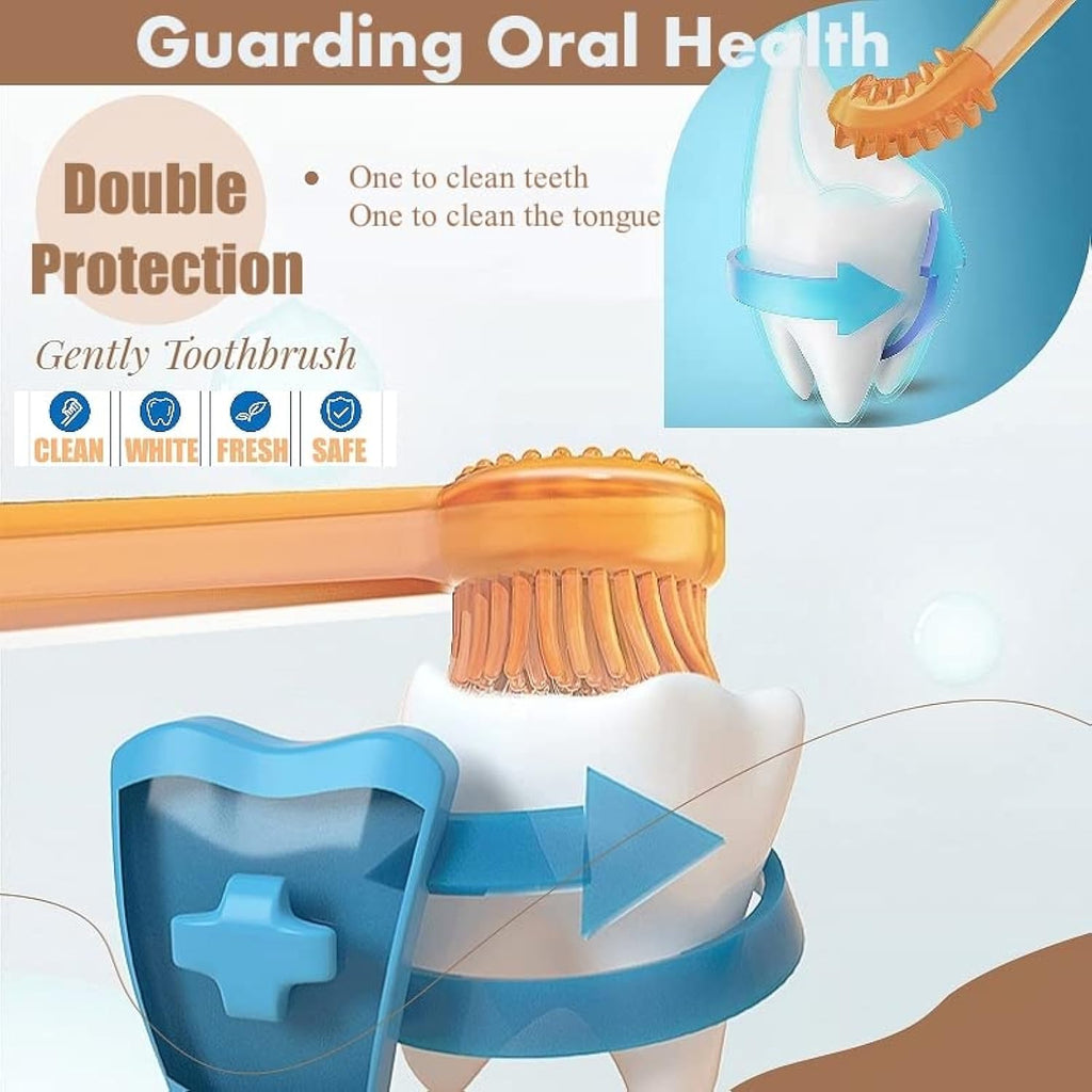 360° Silicone Pet Toothbrush for Easy Dental Care