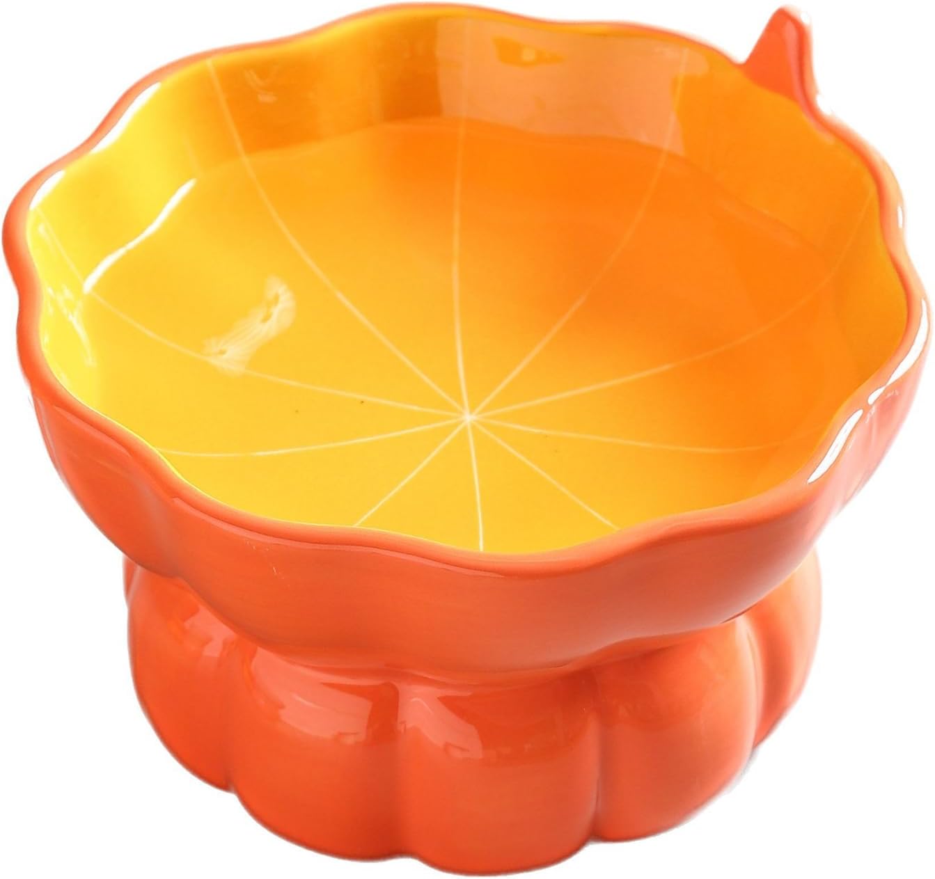 Ceramic Elevated Cat Bowl – Spine Friendly Feeding