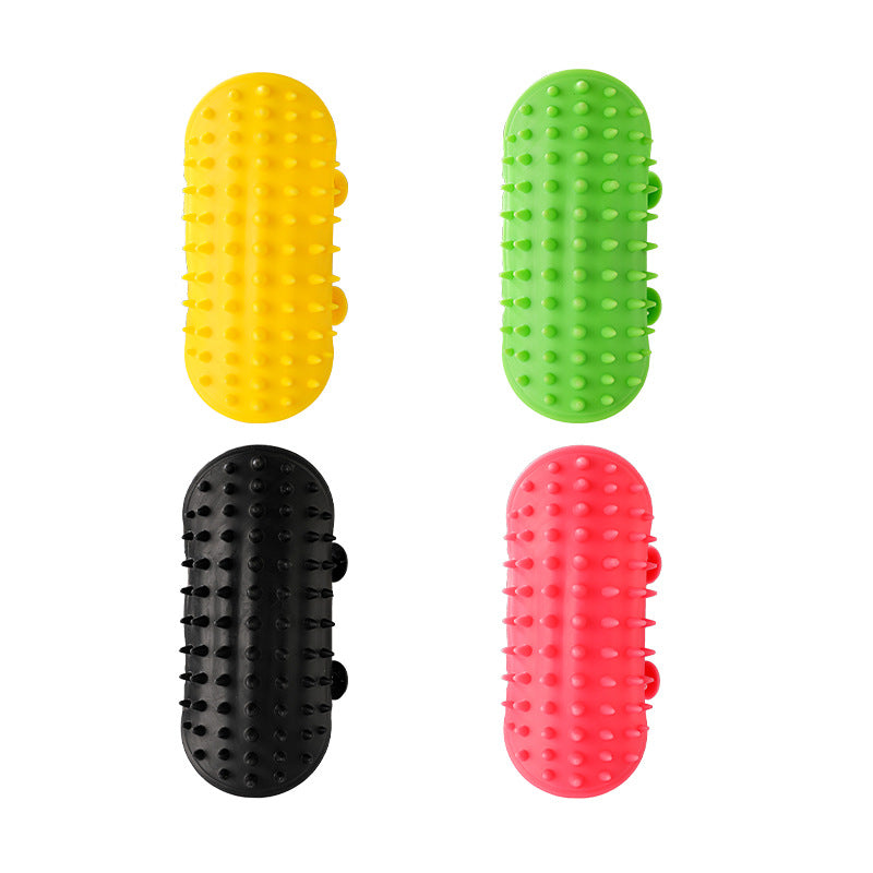 Self-Cleaning Cat Corner Scratcher and Hair Removal Brush