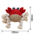 Interactive Dog Rope Toy – Plush Tug of War Chewing Toy