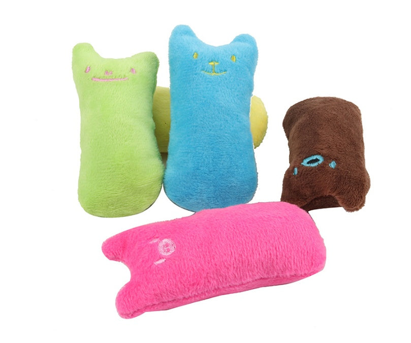 Catnip Cat Pillow Toy – Plush Bite & Play