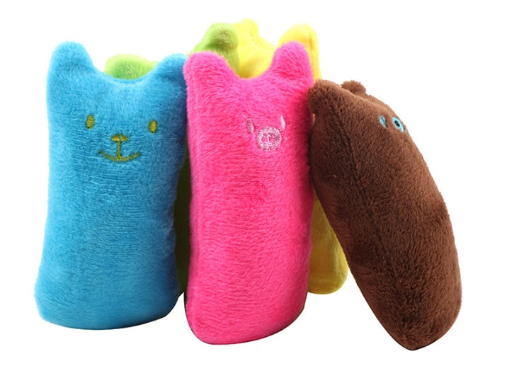 Catnip Cat Pillow Toy – Plush Bite & Play