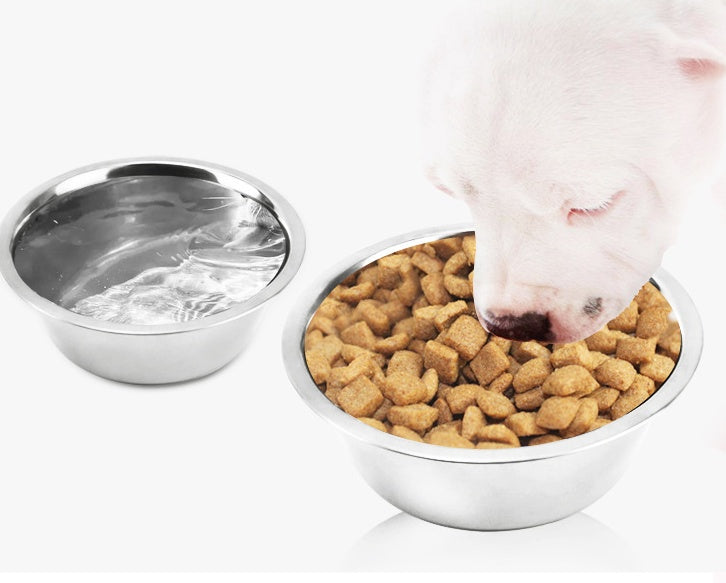 Stainless Steel Dog Bowl – Durable Pet Feeding Pot