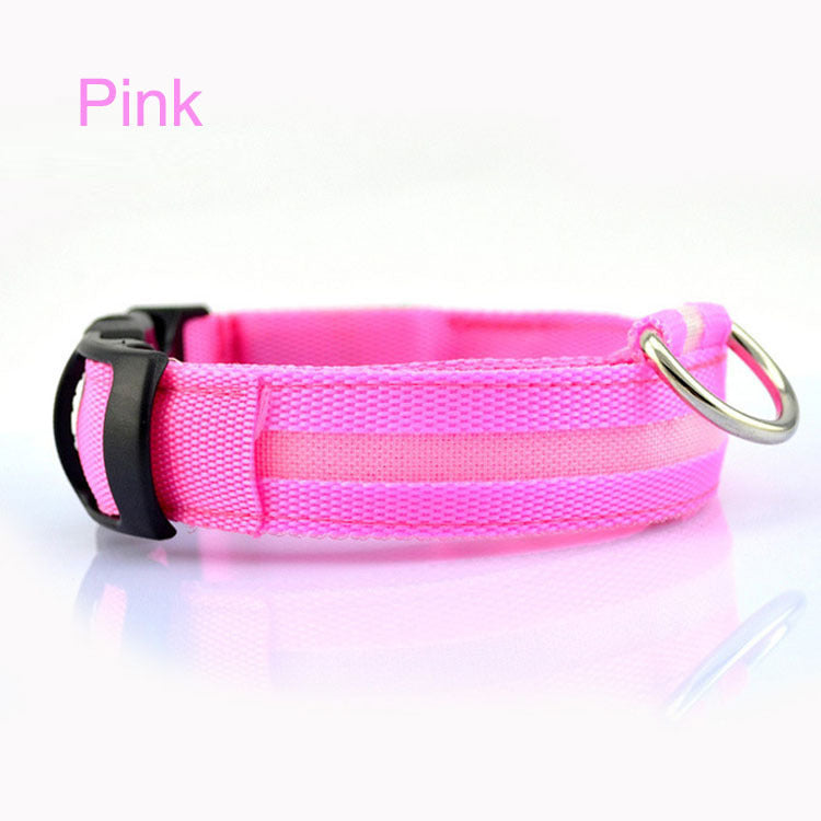 Safety Dog LED Collar – High Visibility Night Light