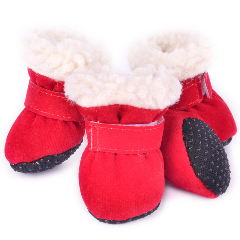 Waterproof Winter Dog Boots – Anti-Slip Warm Protection