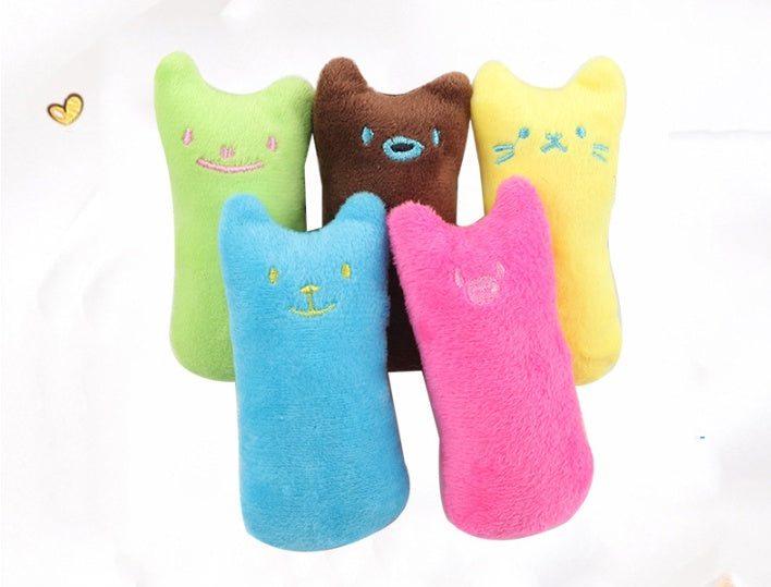 Catnip Cat Pillow Toy – Plush Bite & Play