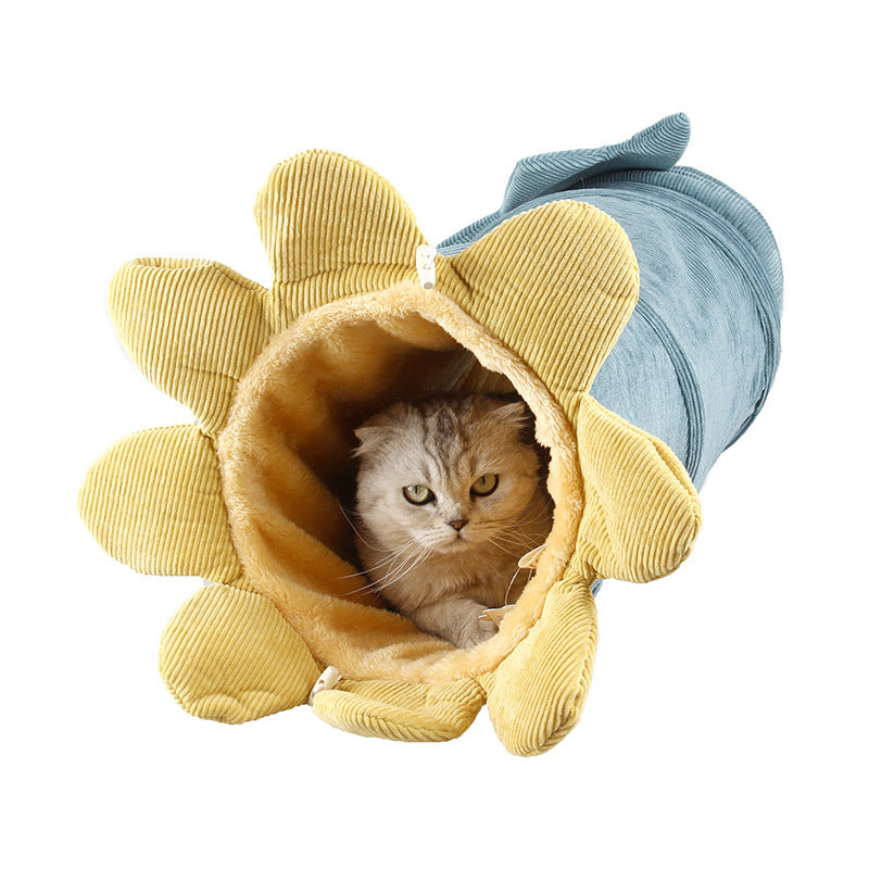 Fruit Cat Tunnel Toy – Funny Play Tube