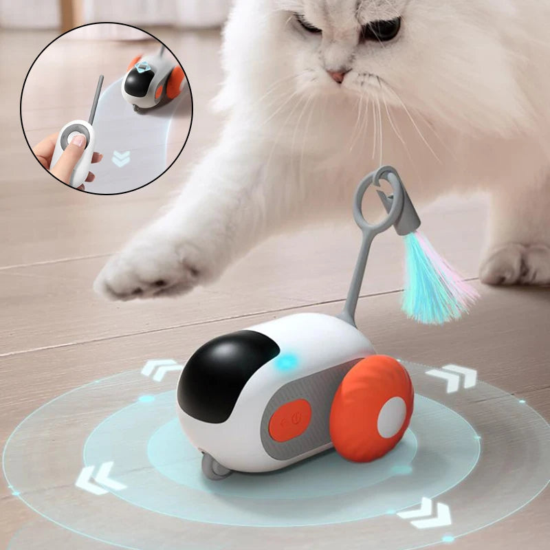 Remote Control Cat Toy Car – Smart Chasing Fun