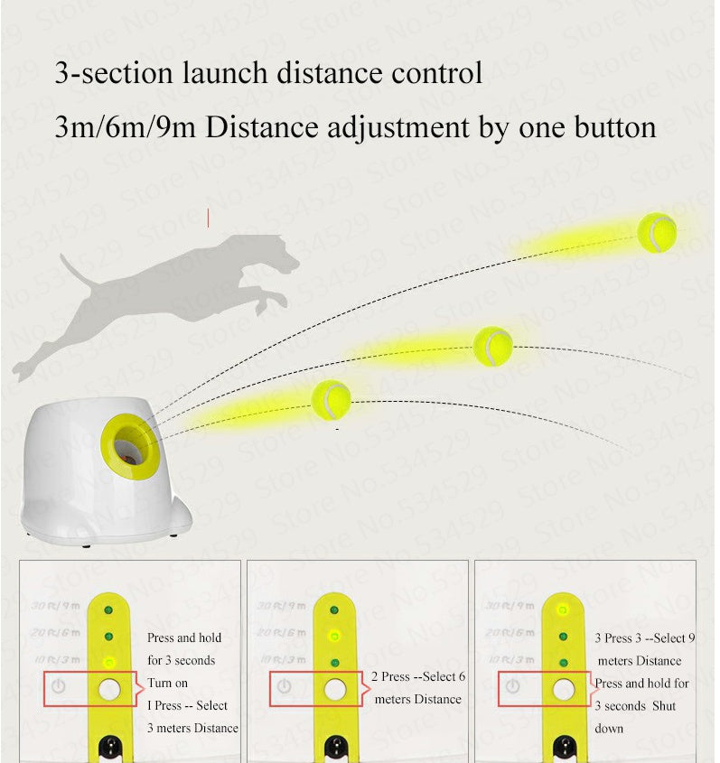 Dog Ball Launcher – Automatic Interactive Play