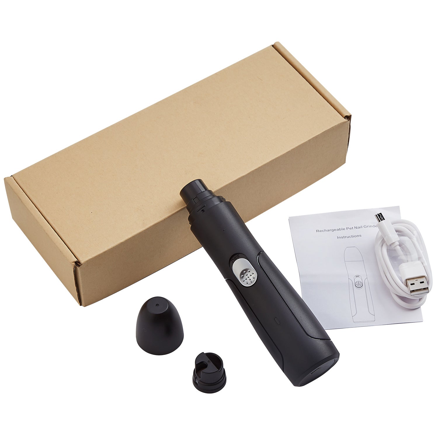 USB Pet Nail Grinder – Safe, Gentle & Automatic