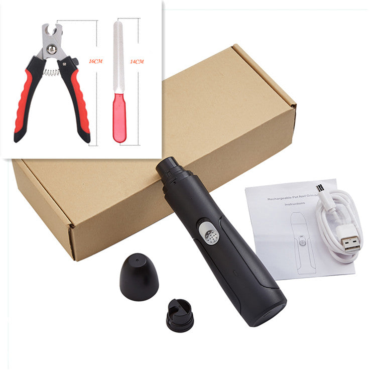 USB Pet Nail Grinder – Safe, Gentle & Automatic