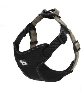 Reflective Dog Chest Harness Vest with Leash