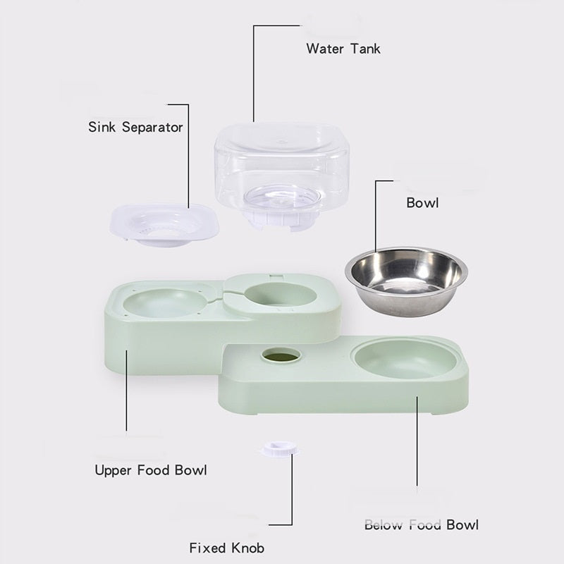 Automatic Cat Water Bowl – Anti Overturning Design