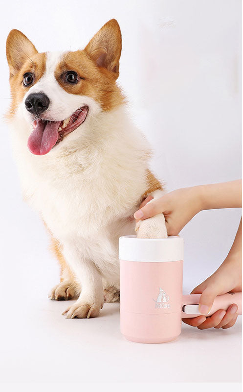 Dog Paw Cleaner Cup – Quick, Gentle & Mess-Free