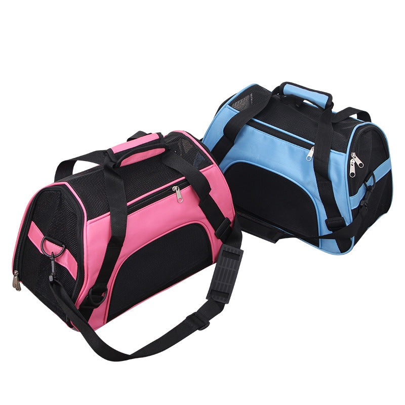 Portable Pet Mesh Carrier Bag – Travel Pet Bag
