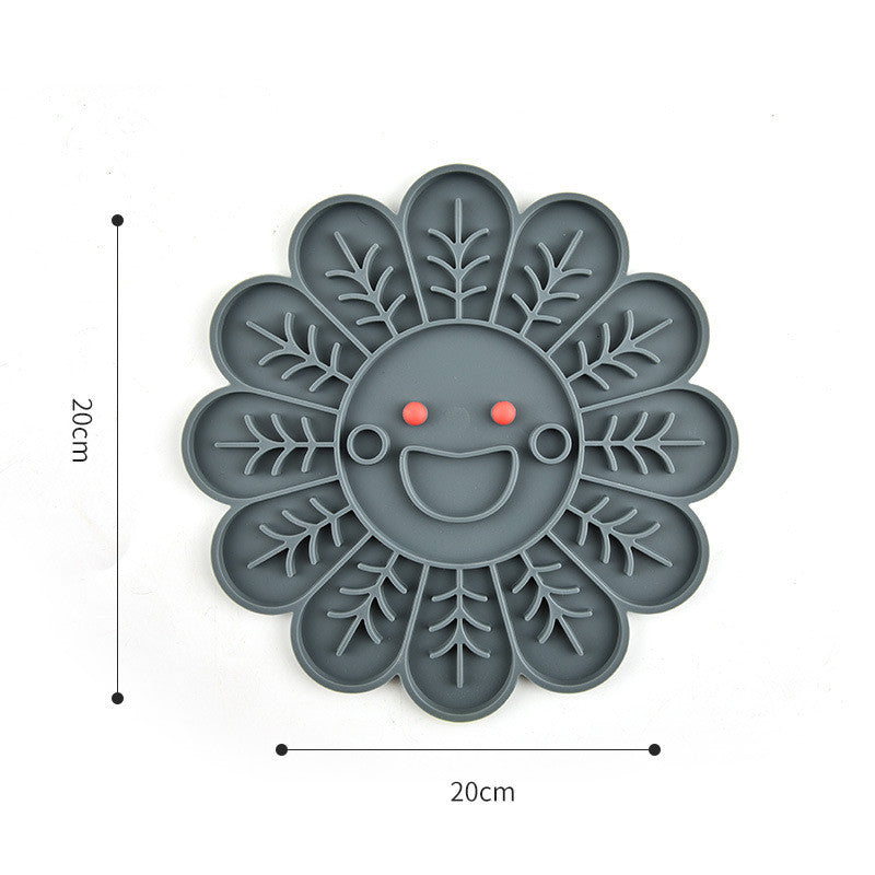 Pet Silicone Slow Feeder – Dog & Cat Licking Mat