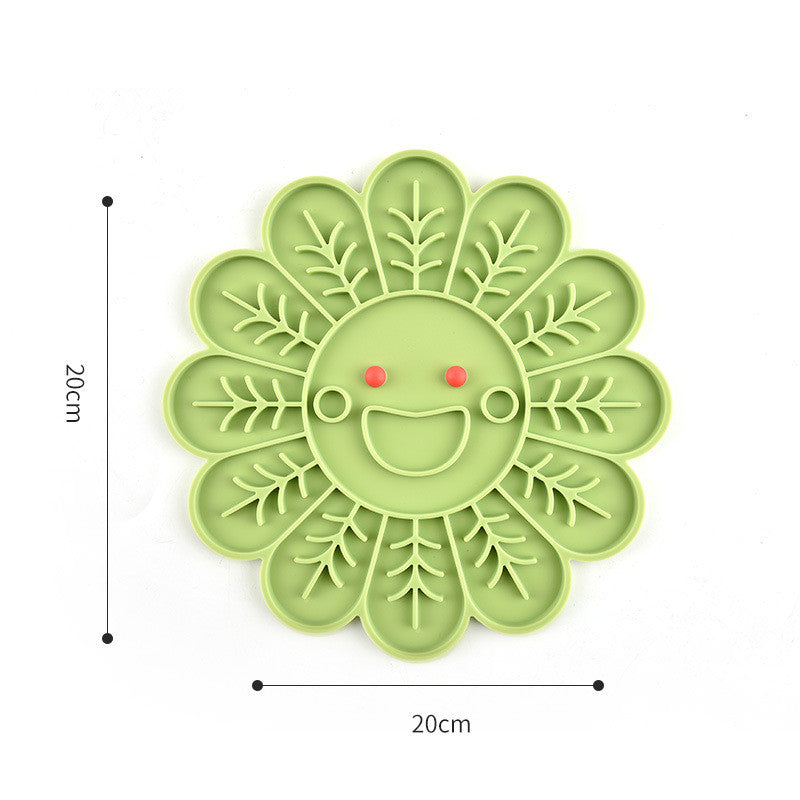 Pet Silicone Slow Feeder – Dog & Cat Licking Mat