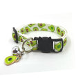 Cute Paw Print Cat Collar with Bell