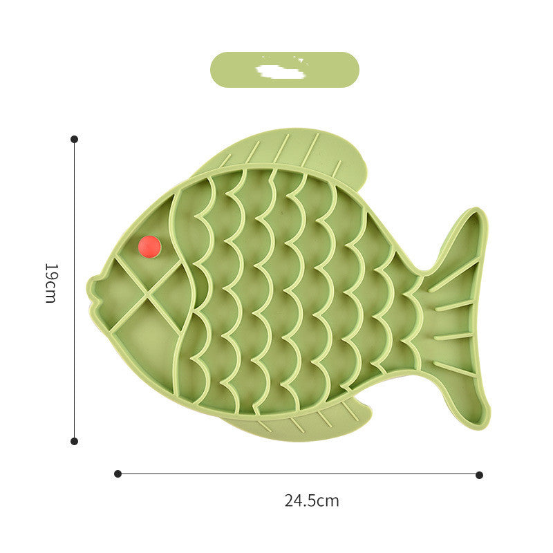 Silicone Slow Food Plate – Dog & Cat Licking Mat
