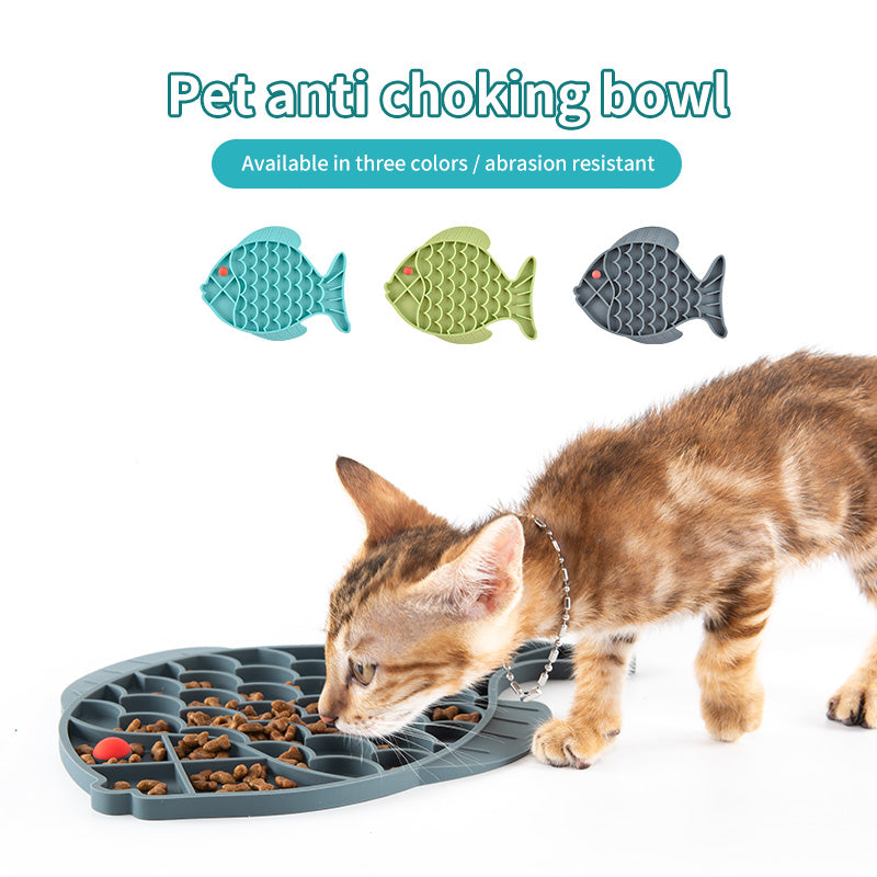 Silicone Slow Food Plate – Dog & Cat Licking Mat