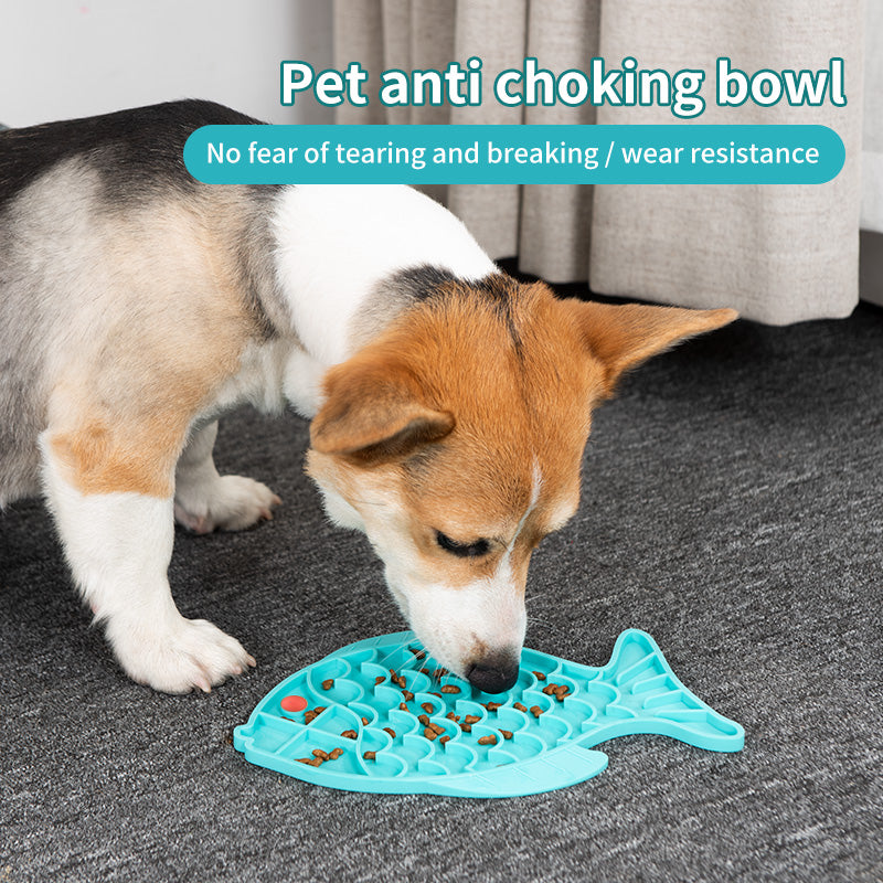 Silicone Slow Food Plate – Dog & Cat Licking Mat