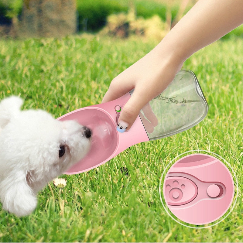 Portable Pet Water Bottle – Outdoor Travel Drinking Cup