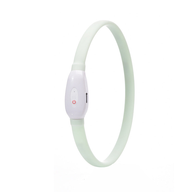USB Rechargeable Luminous LED Dog Collar