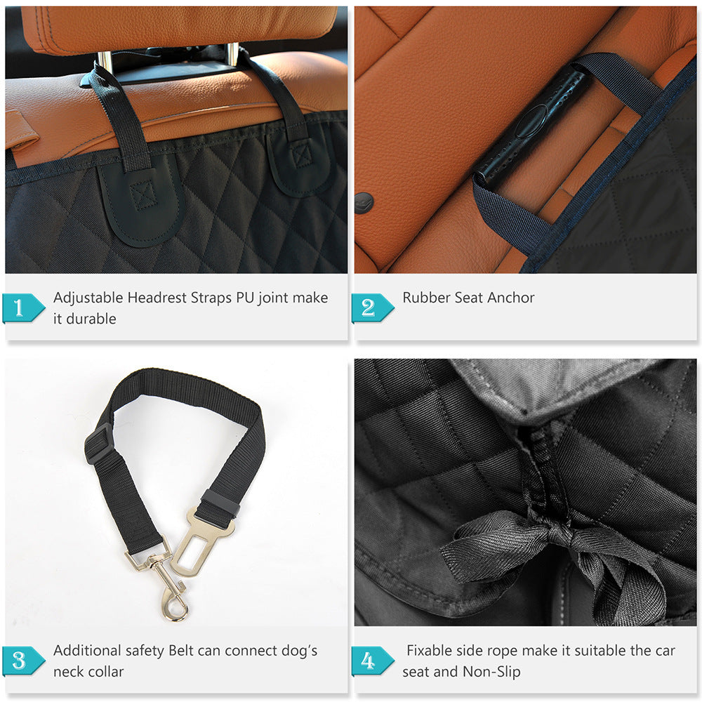 Dog Car Back Seat Cover – Pet Travel Mat