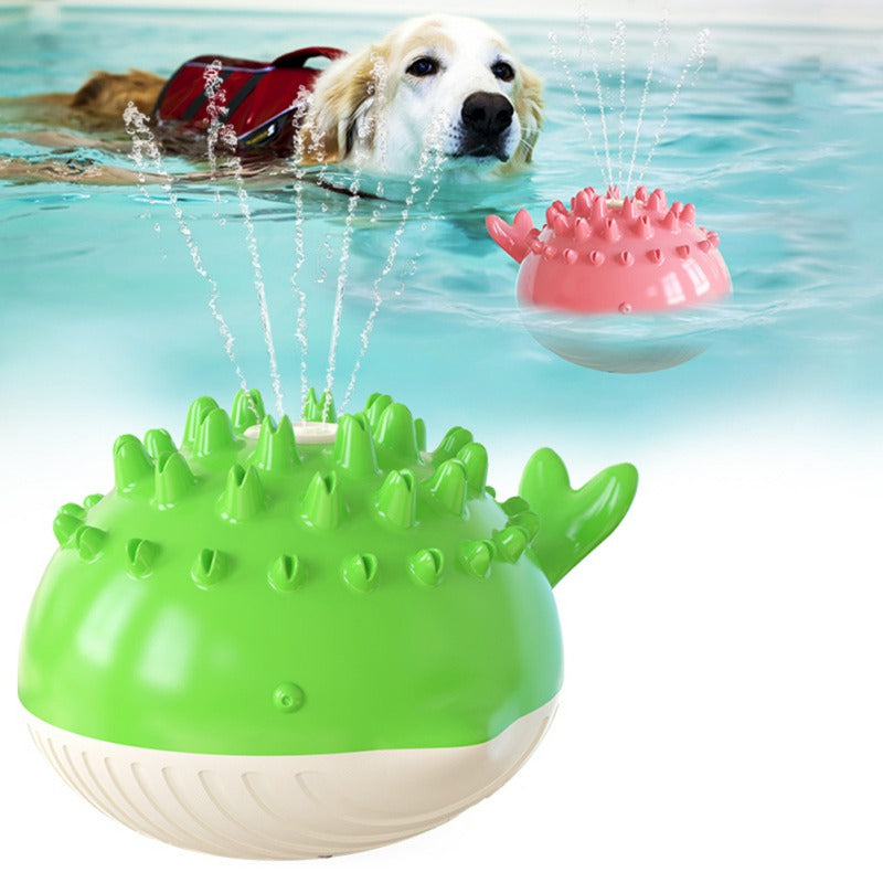 Summer Dog Water Toy – Electric Floating Sprayer