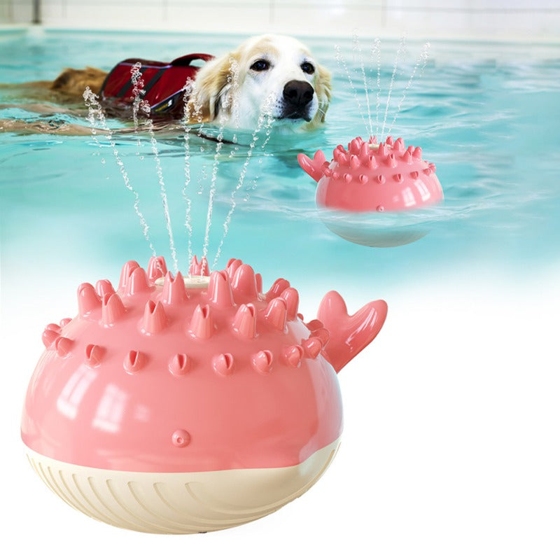 Summer Dog Water Toy – Electric Floating Sprayer