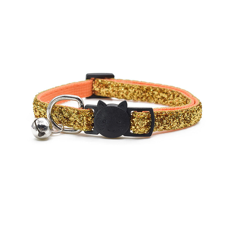 Classic Cat Collar with Bell – Adjustable & Secure