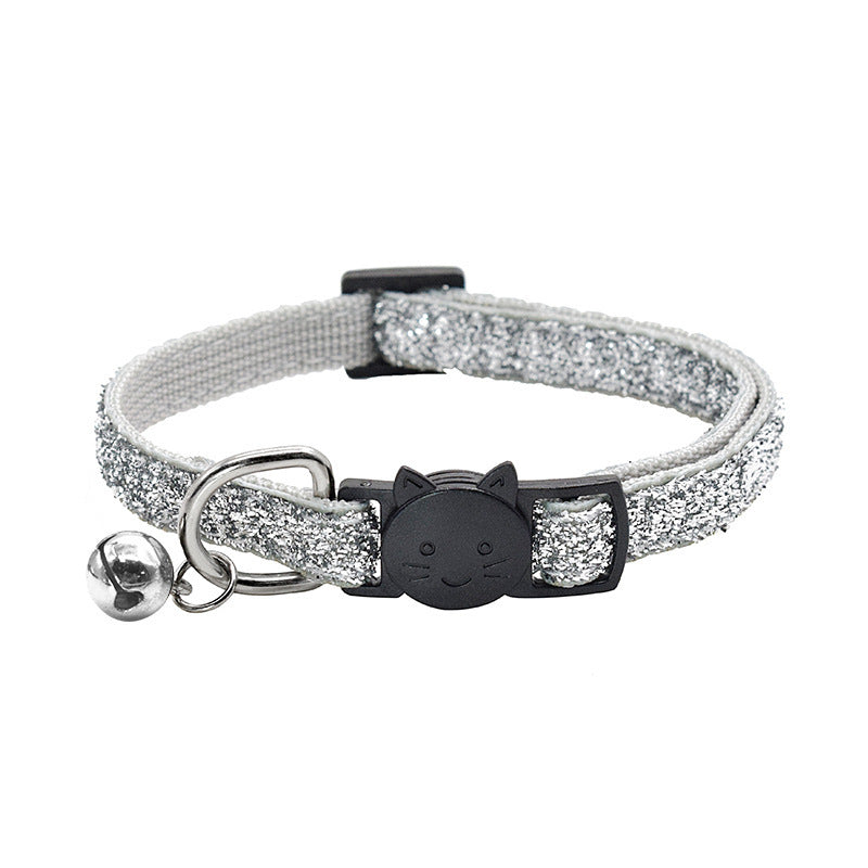 Classic Cat Collar with Bell – Adjustable & Secure