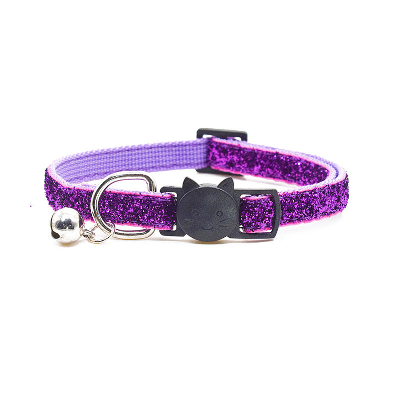 Classic Cat Collar with Bell – Adjustable & Secure