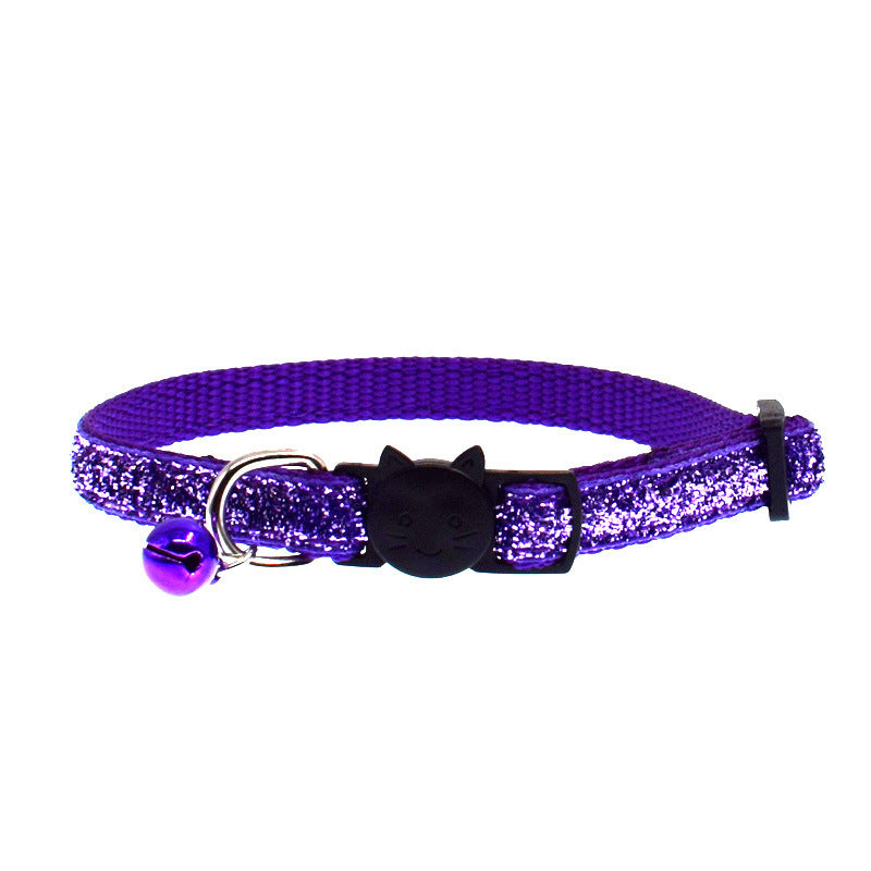 Classic Cat Collar with Bell – Adjustable & Secure