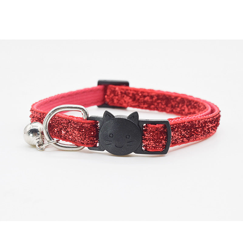 Classic Cat Collar with Bell – Adjustable & Secure