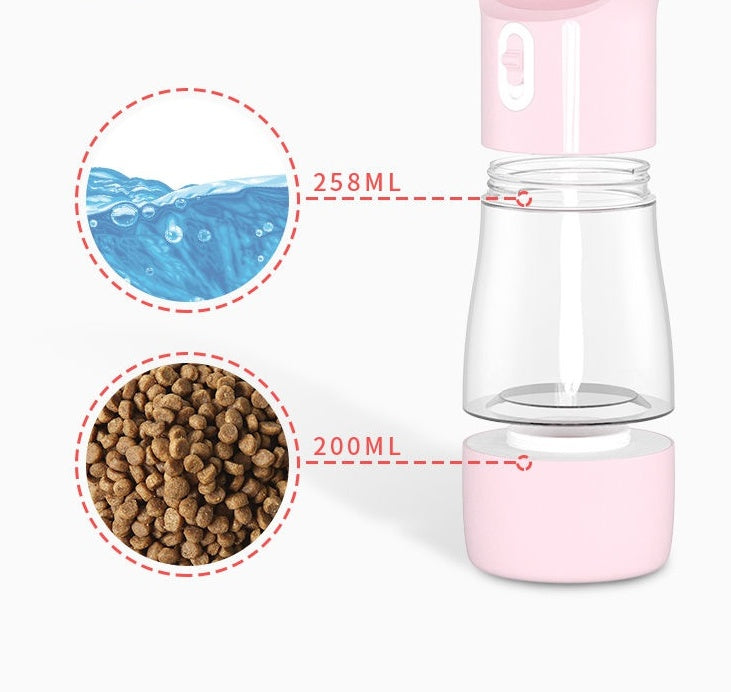 Leak-Proof Dog Water Bottle – Walks, Hikes & Trips