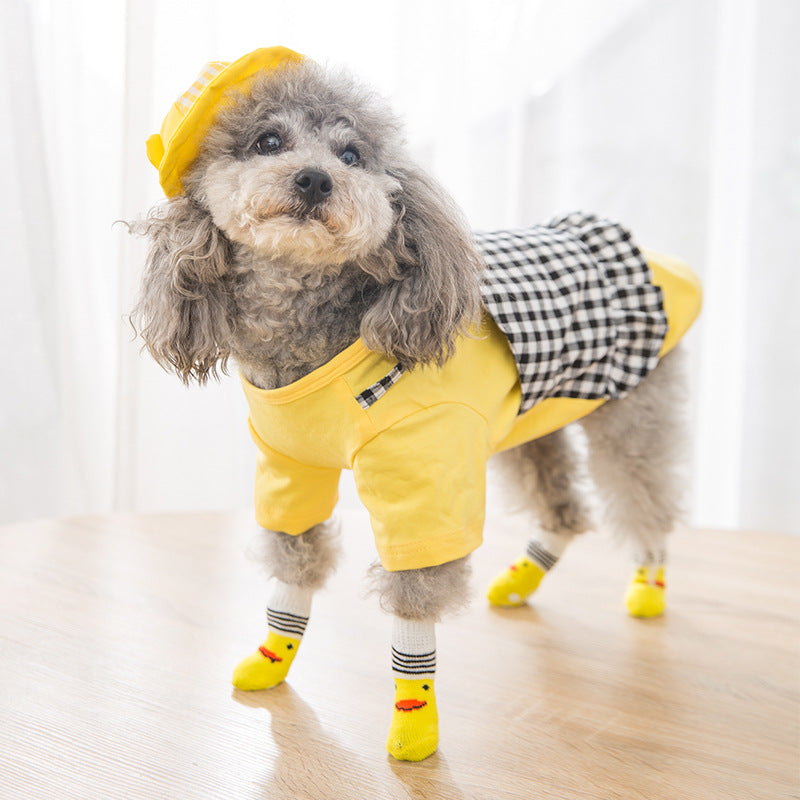 Non-Slip Bottom Pet Socks – Secure Paw Grip