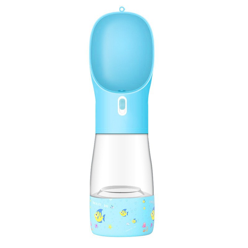 Pet Dog Water Bottle Feeder Bowl for Outdoor Travel