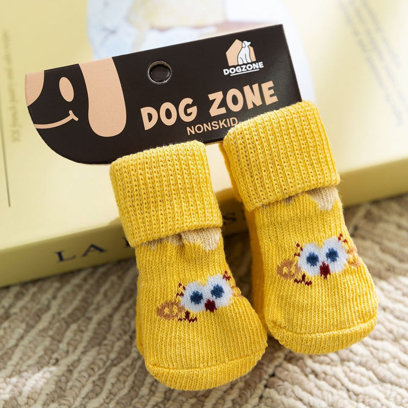 Long Tube Dog Socks – Anti-Slip Outdoor Grip