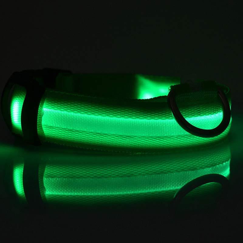 LED Glow Pet Collar – Night Safety for Dogs & Cats