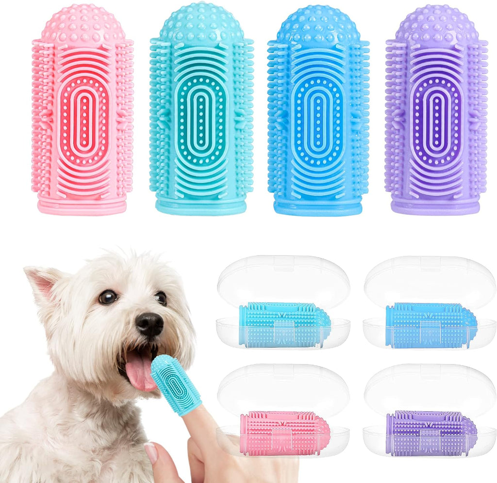Dog Finger Toothbrush – Gentle Dental Cleaning
