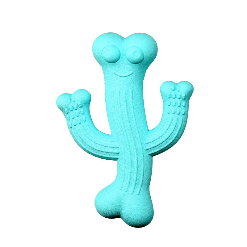 Indestructible Cactus Dog Toy – Tough Chewer Friendly