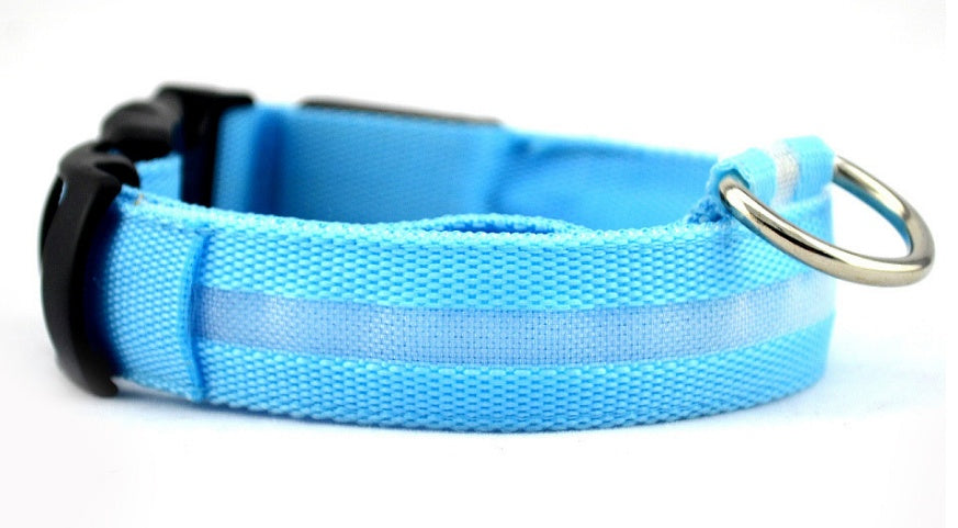 LED Glow Pet Collar – Night Safety for Dogs & Cats
