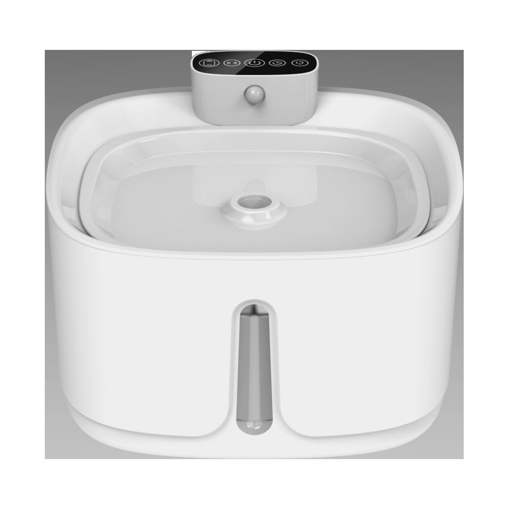Smart Wireless Pet Water Fountain – Stainless Steel Design
