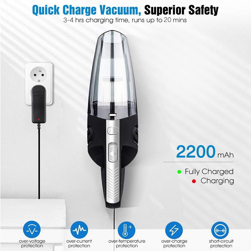 Portable Mini Pet Vacuum for Easy Fur Cleanup
