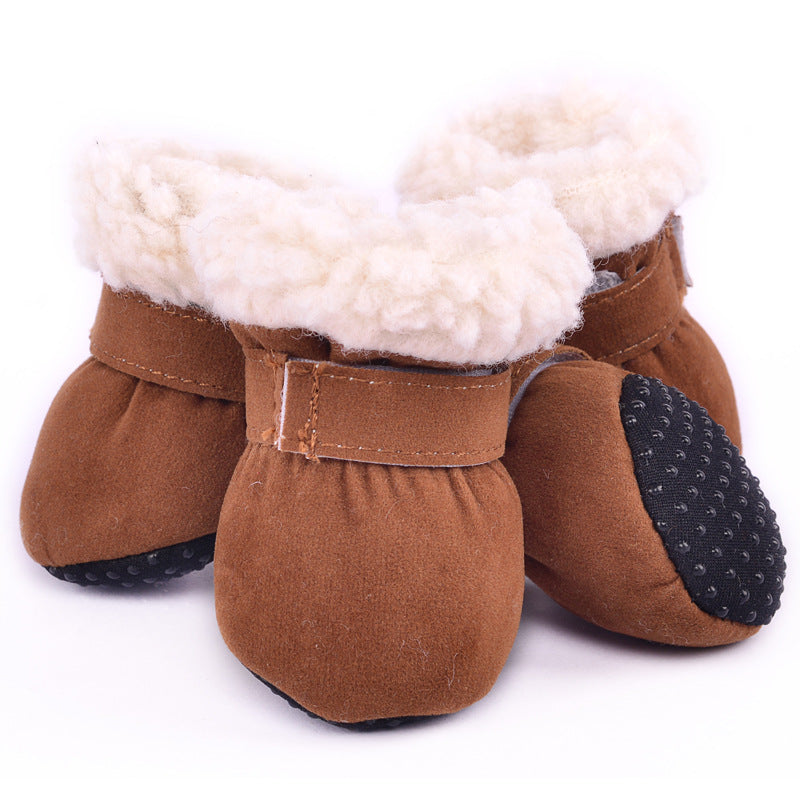 Waterproof Winter Dog Boots – Anti-Slip Warm Protection