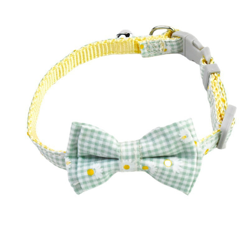 British Short Blue Cat Collar – Safety Buckle & Bell