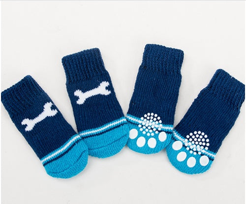 Non-Slip Bottom Pet Socks – Secure Paw Grip