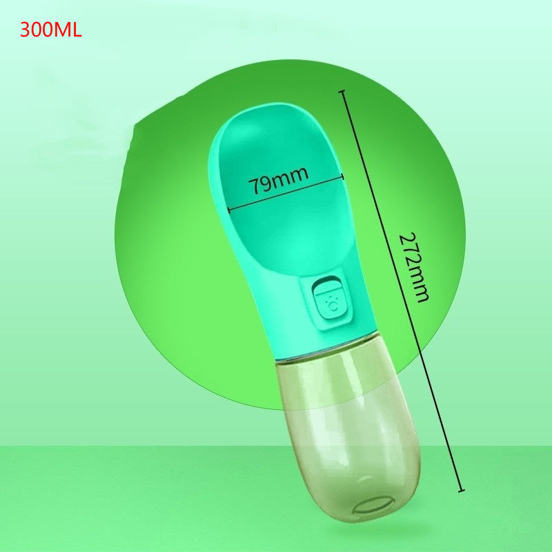 Pet Dog Water Bottle Feeder Bowl for Outdoor Travel
